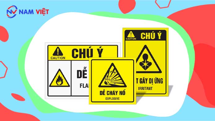 Xác định và gắn nhãn các vùng nguy hiểm trong môi trường làm việc để người lao động biết cách tránh.