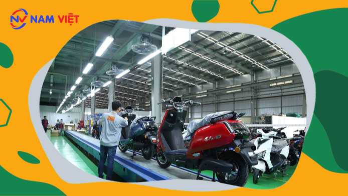 Quan trắc môi trường lao động nhà máy sản xuất xe 2 bánh