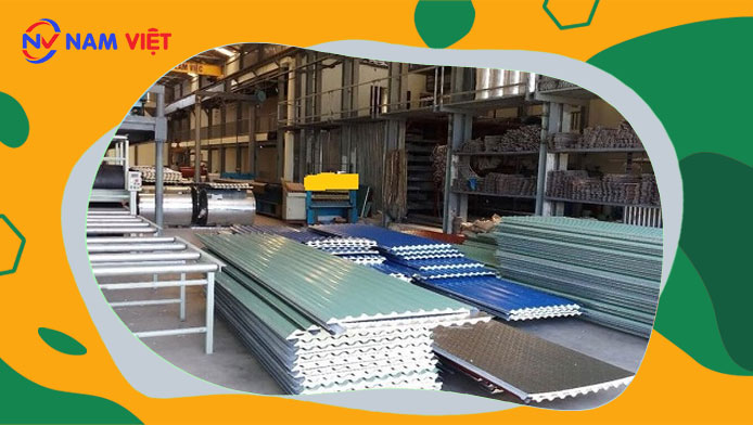 Quan trắc môi trường lao động nhà máy sản xuất tôn