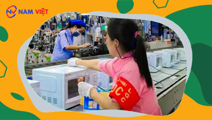 Quan trắc môi trường lao động nhà máy sản xuất lò vi sóng